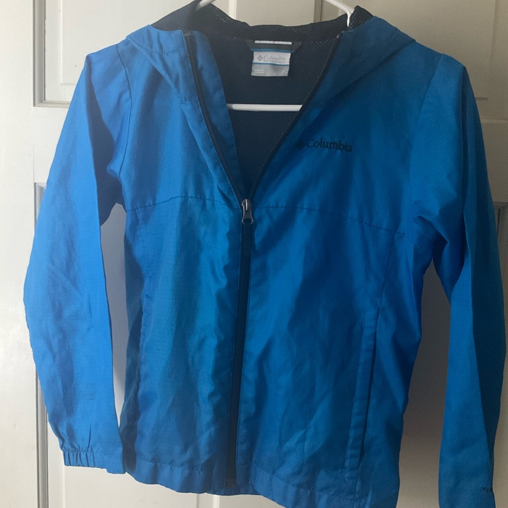 Kids Columbia Blue Outdoor windbreaker OMNI-Shield